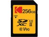 KODAK 256GB UHS-II U3 V90 SD Card  285/254
